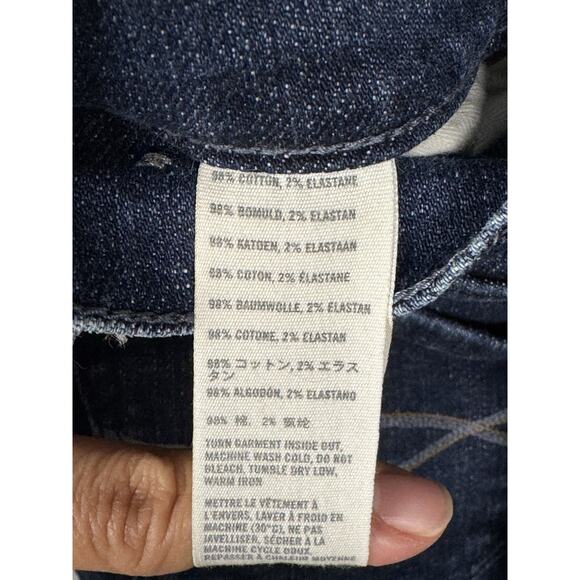 Abercrombie & Fitch Y2K Denim Mini Skirt - Size 0 (w25) - PRELOVED - Picture 9 of 10